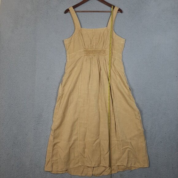 Sundance Yellow Sleeveless Sundress Midi - Picture 15 of 16